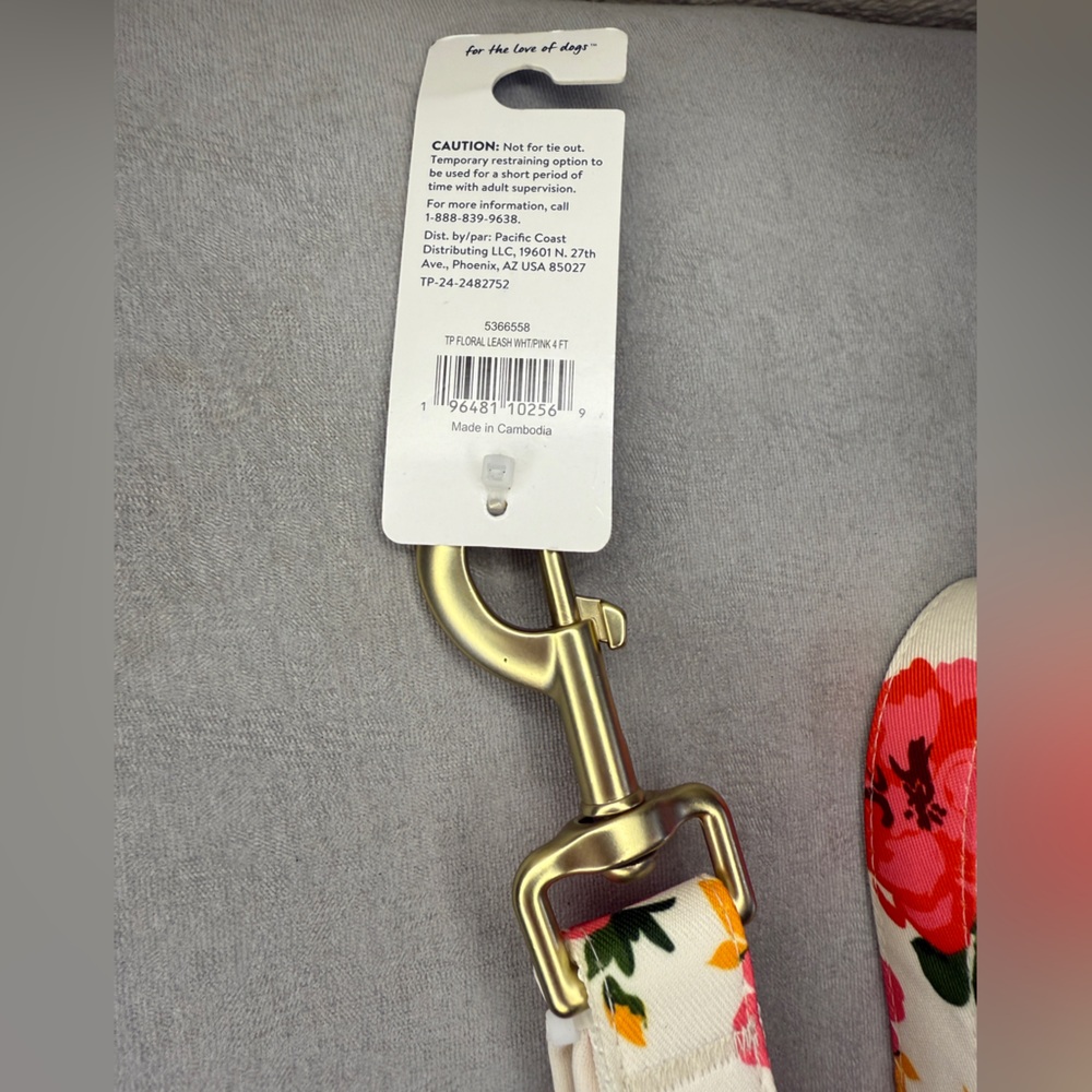 Dog Floral Leash 4ft — Top Paw - Picture 9 of 16